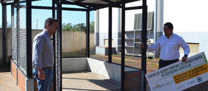 CAFYF y Ciabay inauguran centro de acopio  temporal de envases vacíos en Hernandarias