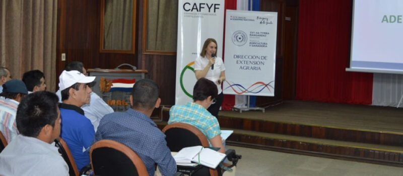 CAFYF, SENAVE y MAG capacitan en Buenas Prácticas Agrícolas