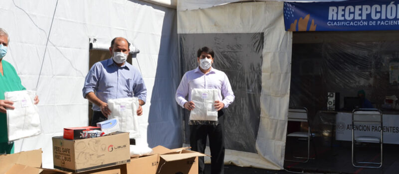 CAFYF donÓ insumos de protecciÓn individual al Hospital del Barrio Obrero