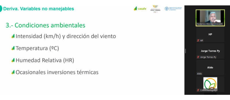 CAFYF y SENAVE capacitan sobre BPA en zona periurbana