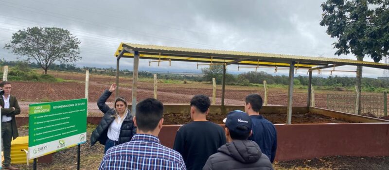 CAFYF junto a CETAPAR capacita a técnicos y productores en Yguazú