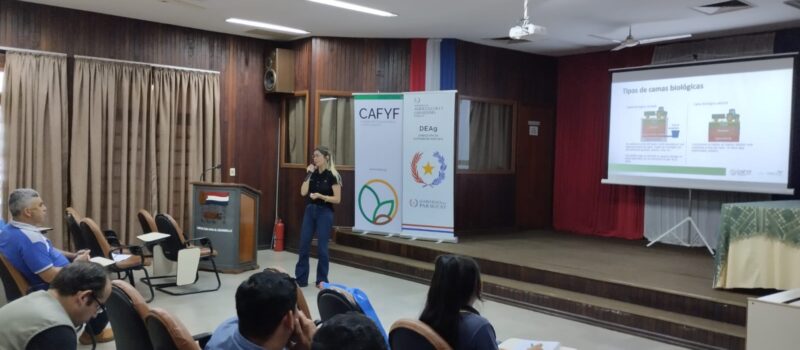 CAFYF realizó jornada de actualización a técnicos y funcionarios sobre BPA en cultivos hortícolas