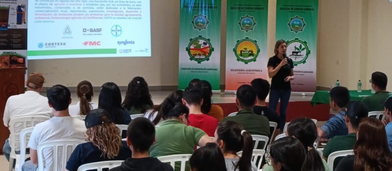 CAFYF expande capacitación en la Universidad Nacional de Concepción para concienciar sobre Manejo y Uso Seguro de Defensivos Agrícolas
