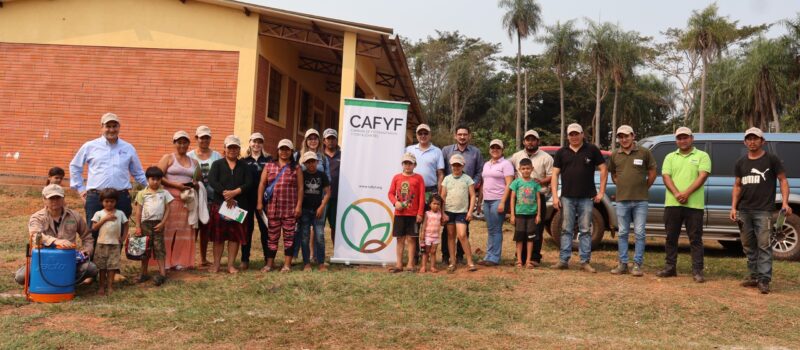 CAFYF capacitó a la Comunidad Indígena Yary Miri de Itá en manejo y uso seguro de defensivos agrícolas