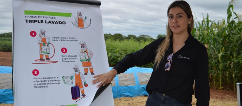 CAFYF participó en la Jornada Tecnológica de Inbiotec con capacitaciones sobre gestión de envases y uso correcto de EPIs