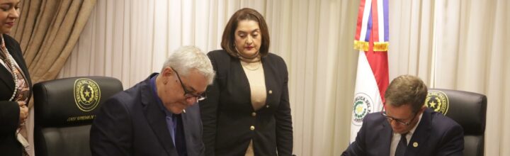 CAFYF y la Corte Suprema de Justicia suscriben convenio de cooperación en materia de Propiedad Intelectual