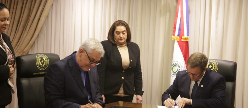 CAFYF y la Corte Suprema de Justicia suscriben convenio de cooperación en materia de Propiedad Intelectual