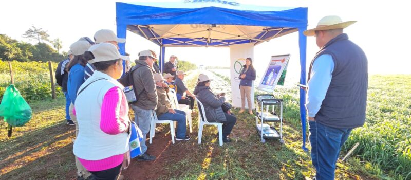 CAFYF promovió las Buenas Prácticas Agrícolas durante jornada de campo del INBIO