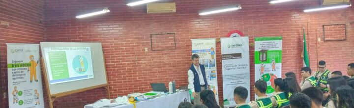 Centro de Excelencia CuidAgroSM capacita a estudiantes de formación forestal